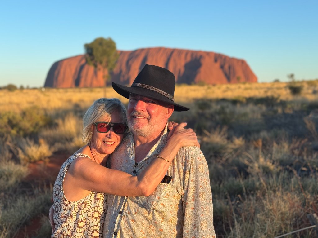 Debra Hutton and Wayne — Tumbleweed and Dragonfly, outback Australia